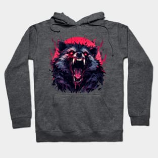 Mad raccoon Hoodie